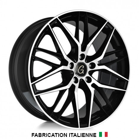 Jante alu Gianelli AF19 - RW 0.1 BLACK POLISHED